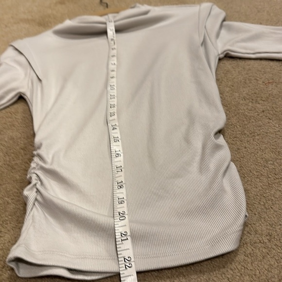 NWOT Michael Stars light gray mock turtleneck! - Picture 5 of 10